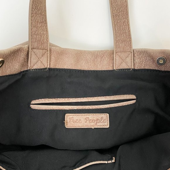 Free People West End Vegan Leather Tote - Picture 8 of 13